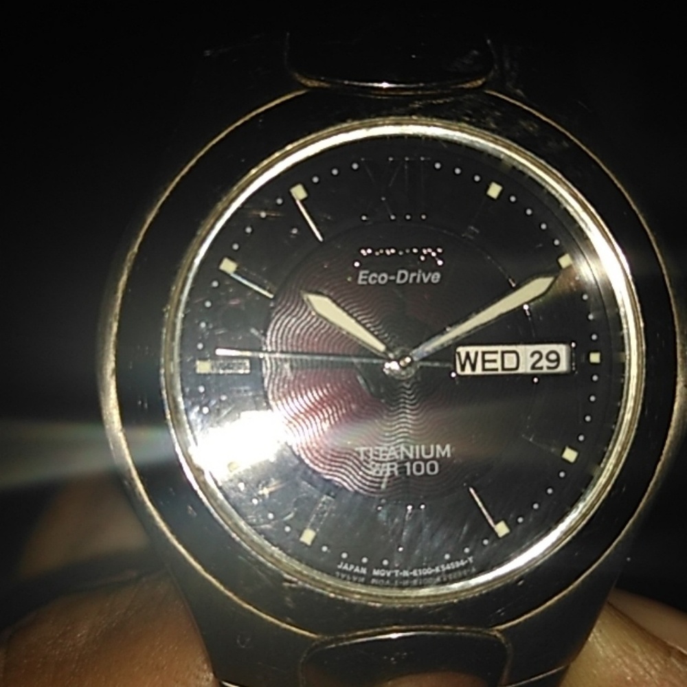 Citizen Eco-Drive Titanium Watch (Mens)